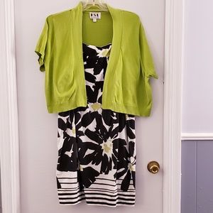 Sweet dress / removable shrug